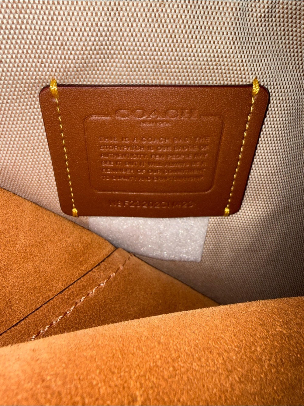 Coach North Nomad Leather Tote Color block colorblock New NWT - Picture 3 of 6